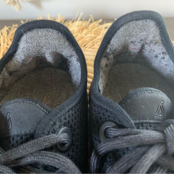 ALLBIRDS Men’s Tree Runners Black Sneakers Size 10 - Picture 10 of 14